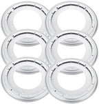 RHBLME 6 Pack 12 Inch Lazy Susan Hardware, 5/16" Thick Turntable Bearings, 1000Lbs Rotating Bearing Plate Heavy Duty Lazy Susan for Rotating Table, Corner Shelves, Book Case, Serving Tray by RhblmeUS