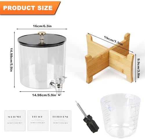 Laundry Detergent Dispenser, Laundry Dispenser for Liquid Detergent - Image 3