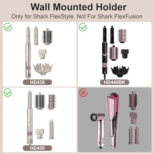 Acrylic Wall Mounted Holder Compatible with Shark Flexstyle - Image 6