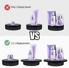 Remote Motorized Rotating Display Stand Turntable Motorized Lazy Susan with 5.74/7.08/8.66 inch Replacement Cover for Photography Products and Shows (Black) - Image 5