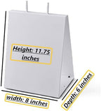 (Set of 2) Heavy Duty Deli Saddle Bag Stand, 8" x 11 3/4", Non-Marking Feet Deli Bag Dispenser, Sturdy Stand Holds Any Size Deli Saddle Bags, Grocery Bag Holder (2) - Image 2