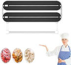 Magnetic Foil and Plastic Wrap Organizer, Aluminum Foil Dispenser，Black by Unknown