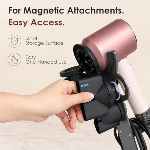 CATOOMUU Grey Hair Dryer Stand Holder for Dyson Supersonic Nural HD16 HD15 - Image 6