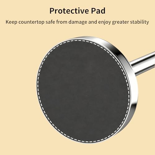 YUMORE Hand Towel Holder Stand Countertop, Pro Max Chrome - Image 5