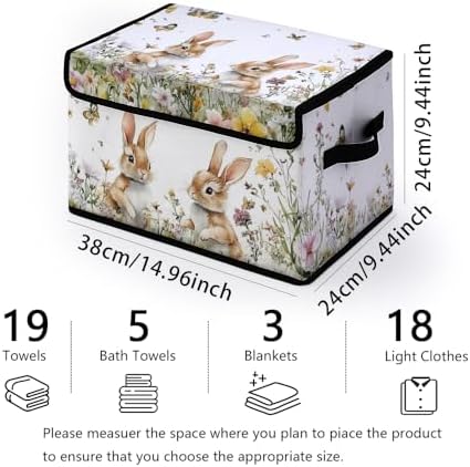 Stackable Clothes Storage Bins with Lids 3 Pack. - Image 2