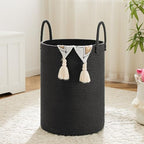 Artfeel Laundry Basket,Woven Cotton Rope Laundry Hamper,60L for Decorative Storage of Dirty Clothes,Toys and Blankets in Bathroom,Baby Room and Living Room by Artfeel