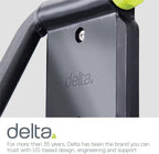 Delta Wall Ride Bike Rack Wall Mount with Tire Wall Guard (4-Pack) Cycle – Vertical Bike Mount Holds Up to 100 lbs – Fully Adjustable Vertical Hook Design Provides Easy Bicycle Storage - Image 6