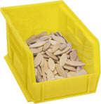 Akro-Mils 30237 AkroBins Plastic Storage Bins, 9"x6"x5", Yellow, 12-Pack - Image 6