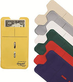 UBICON Reusable Vinyl Safe Deposit Envelope, Multi Color, Size 100 by UBICON
