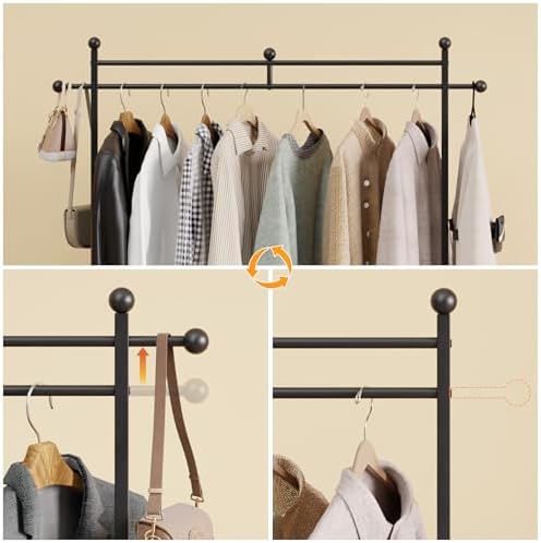 Mondeer 150L Laundry Sorter with Hanging Rack, 3 Compartments, 2 Drawers - Image 5