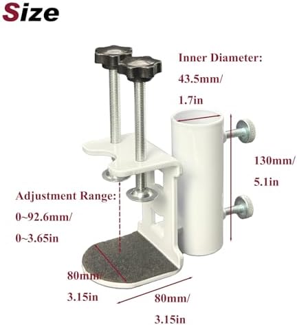Upgrade Patio Umbrella Clamp Clip, Fit Balcony Railings, 1 Pcs - Image 2