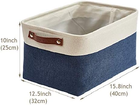 DECOMOMO Storage Bins, Extra Large Fabric Storage Baskets for Shelves 3Pack - Image 4
