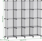 HOMIDEC Closet Organizers and Storage, 16 Cube Storage Organizer - Image 4