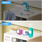 3+1 Pack Laundry Pods Containers & Dryer Sheet Holder & Laundry Detergent Dispenser, Laundry Room Organization and Storage Jars with Lids, Labels and Scoops for Scent Booster, Powder, Pods - Image 3