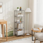 Golpart 5Tier Adjustable Storage Shelves Metal Wire Shelving Standing Shelf - Image 2