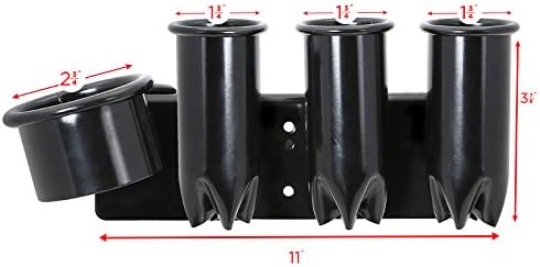 Saloniture Blow Dryer & Hair Iron Holder - Salon Appliance Rack w/Clamp - Image 3