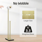 KES Free Standing Bathroom Toilet Paper Roll Holder with Storage - Image 4
