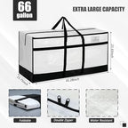 4 Pcs 66 Gallon Extra Large Moving Bags Heavy Duty Storage Bag - Image 2