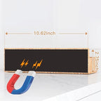 Mystozer Magnetic Spice Rack for Refrigerator Woodgrain, 4 Pack - Image 4