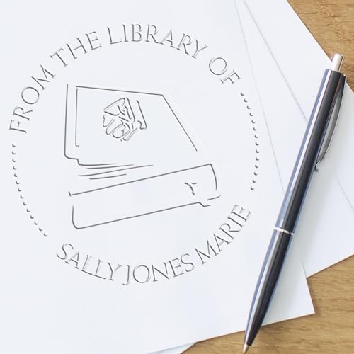 Custom Return Book Paper Embosser for Islamic Cultural Center Members - Soft Holy Book Customized Library Paper Embosser - Personalized Embossing Stamp for Books - Custom Book Embosser for Libraries - Image 4