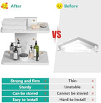 WALI 2 Tier Floating TV Wall Shelf for Projector, DVD Player - Image 6