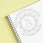 Custom New Home Seal Press - Soft Flowering Monogram Embossing Stamp for Muslim Community Leaders - Personalized Customized New Home Seal Press for Elegant Home Decor and Stationery - Ideal Gift - Image 4