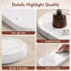 Marble Vanity Tray, 10" X 5" Bathroom Tray Countertop - Image 4