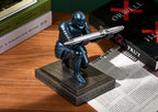 Knight Pen Holder Pen Stand Desk Organizer and Accessories Blue - Image 6