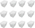 YBM HOME Kitchen Pantry Organizer Wire Baskets for Shelves, Cabinets, Pantry, Countertop, Mesh Open Storage Bin Metal Basket for Organizing Food Supplies, 12 Pack, 15x12x11.5 by YBMHome