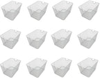 YBM HOME Kitchen Pantry Organizer Wire Baskets for Shelves, Cabinets, Pantry, Countertop, Mesh Open Storage Bin Metal Basket for Organizing Food Supplies, 12 Pack, 15x12x11.5 by YBMHome