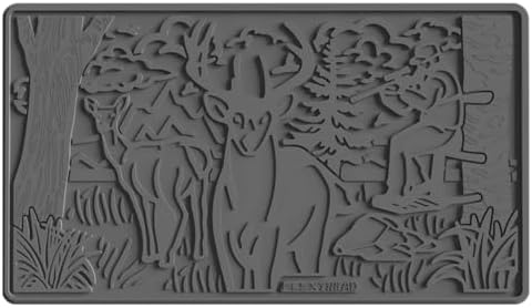 Bootmat - Whitetail Scene Floor and Welcome Mat - Gray by Unknown