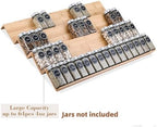 Mulush Bamboo Spice Rack Tray - Spice Drawer Organizer for Kitchen Cabinets Storage and Organization (Jars Not Included, 8 Individual Pieces, Not Adjustable) - Image 4