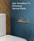 FORIOUS Commercial Toilet Paper Holder Wall Mount Bathroom Tissue Holder - Image 3