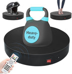 12.6In Remote Motorized Electric Turntable Rotating Display Stand Rotating Platform Photography Turntable motorized lazy susan base giratoria para for Photography,3D Scanner,(Load Range:88~300lbs) by ComXim