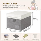 GRANNY SAYS Storage Bins with Lids, Decorative Storage Boxes with Lids - Image 6