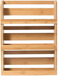Lipper International 8840 Bamboo 3-Tier Spice Rack, 2.75-inch Depth Accommodates many Types of Spice Jars by LipperInternational