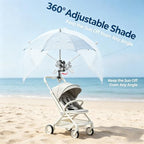 Dual Clamp Umbrella Holder for Wheelchair, Beach & Lawn Chairs - Image 6