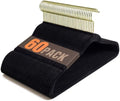 Flottian 60 Pack Black Velvet Hangers Non Slip,Felt Hangers with Gold Hook by Flottian