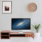 Desktop Monitor Stand Riser with Storage Board for Office - Image 4