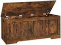 DINZI LVJ Storage Chest, Wooden Toy Box, Rustic Brown 47.2" L by DINZILVJ