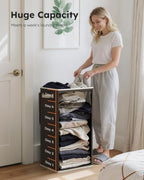 SOLEDI 100L Laundry Hamper with Lid, Large Collapsible Laundry Basket - Image 4