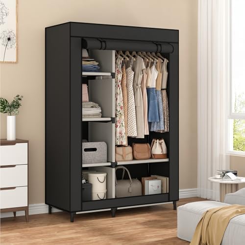 Calmootey Portable Closet Organizer, Space-Saving Storage System for Home by Calmootey