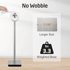 KES Freestanding Toilet Paper Holder Stand Bathroom Toilet Paper Storage Stainless Steel Brushed Steel, BPH286S1A-2 - Image 4