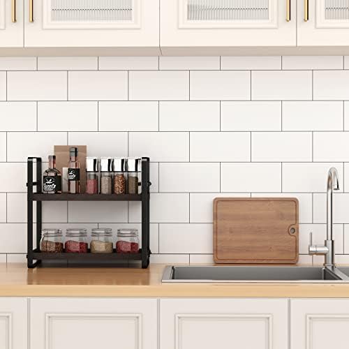 HNRLOY Bathroom Counter Organizer, Bathroom Counter Shelf, Makeup Organizer - Image 2