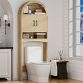 Spurgehom Arch Over The Toilet Storage Cabinet,Bathroom Organizer, Wood by Spurgehom