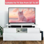 Across-Star Dual-Monitor Stand for Desk - Large Adjustable Length and Angle Riser for 2 Monitors, Double Computer Desktop Organizer, Shelf for TV, Laptop, Printer - Image 6