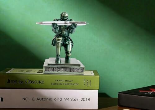 Knight Pen Holder Pen Stand Desk Organizer and Accessories Green - Image 4