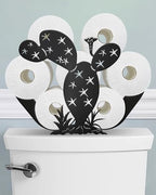 Cactus Toilet Paper Holder Stand, Funny Decor Toilet Paper Storage by Wigag