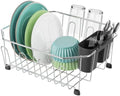 Swedecor Small in Sink Dish Drying Rack - Stainless Steel for Kitchen RV by Swedecor