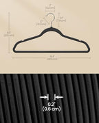 SONGMICS Velvet Hangers 60 Pack, Non-Slip, Heavy-Duty, Space-Saving - Image 6